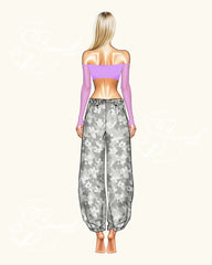 Top Corazón - Long Sheer Sleeves