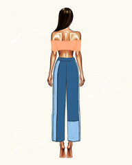 Top Destino - Elbow-Length Sleeves