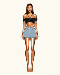 Top Destino - Puffed Short Sleeves