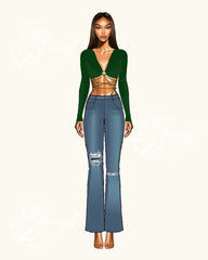 Top Encanto - Long Sleeves