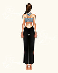 Pants Libertad - Wide Leg with Side Slits