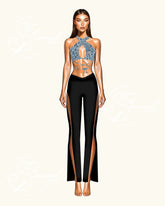 Pants Libertad - Wide Leg with Side Slits