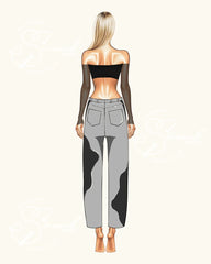 Top Sentimiento - Long Sheer Sleeves