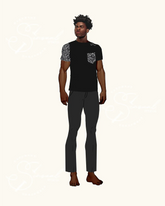 T-Shirt Acento - Black