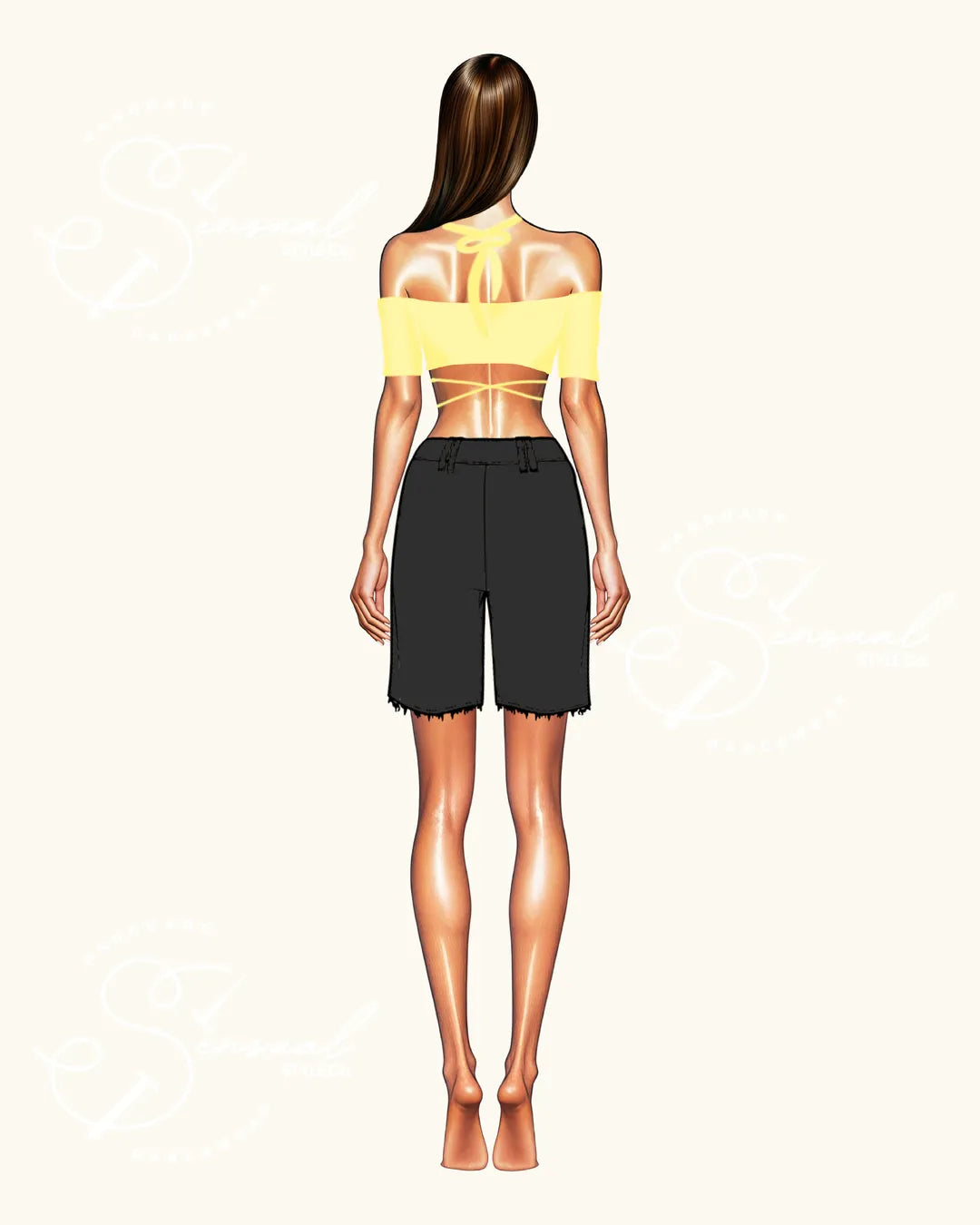 Top Abrazo - Elbow-Length Sleeves
