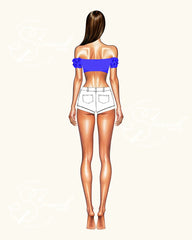 Top Corazón - Puffed Short Sleeves