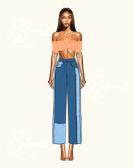 Top Destino - Elbow-Length Sleeves