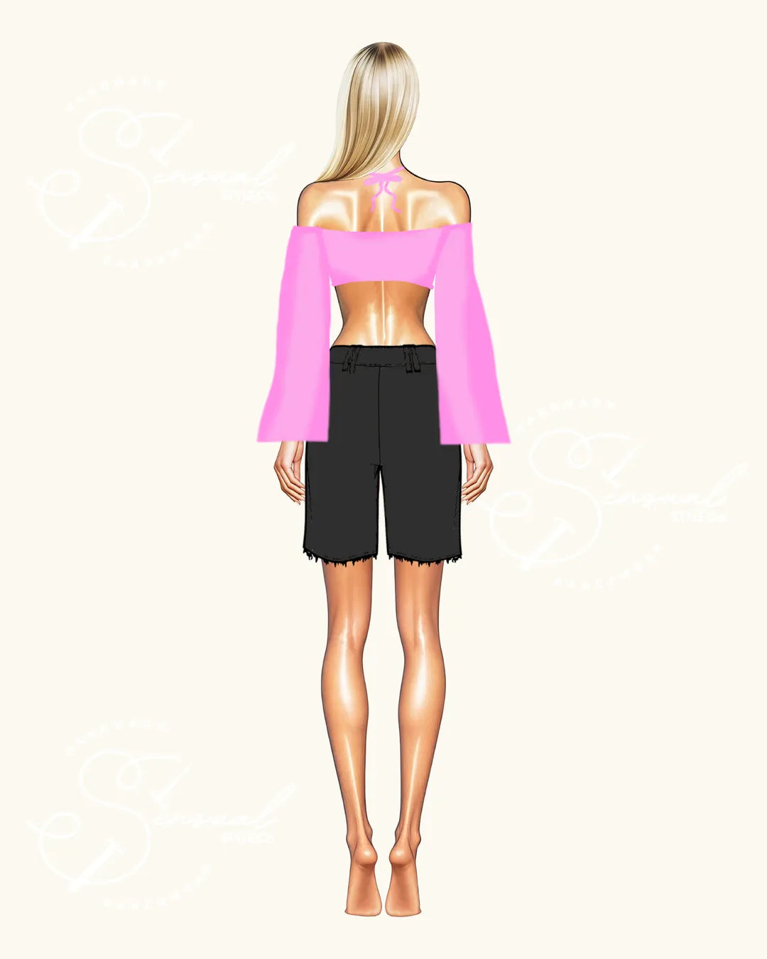 Top Destino - Flared Sleeves
