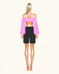 Top Destino - Flared Sleeves