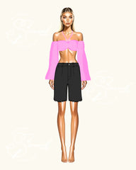 Top Destino - Flared Sleeves