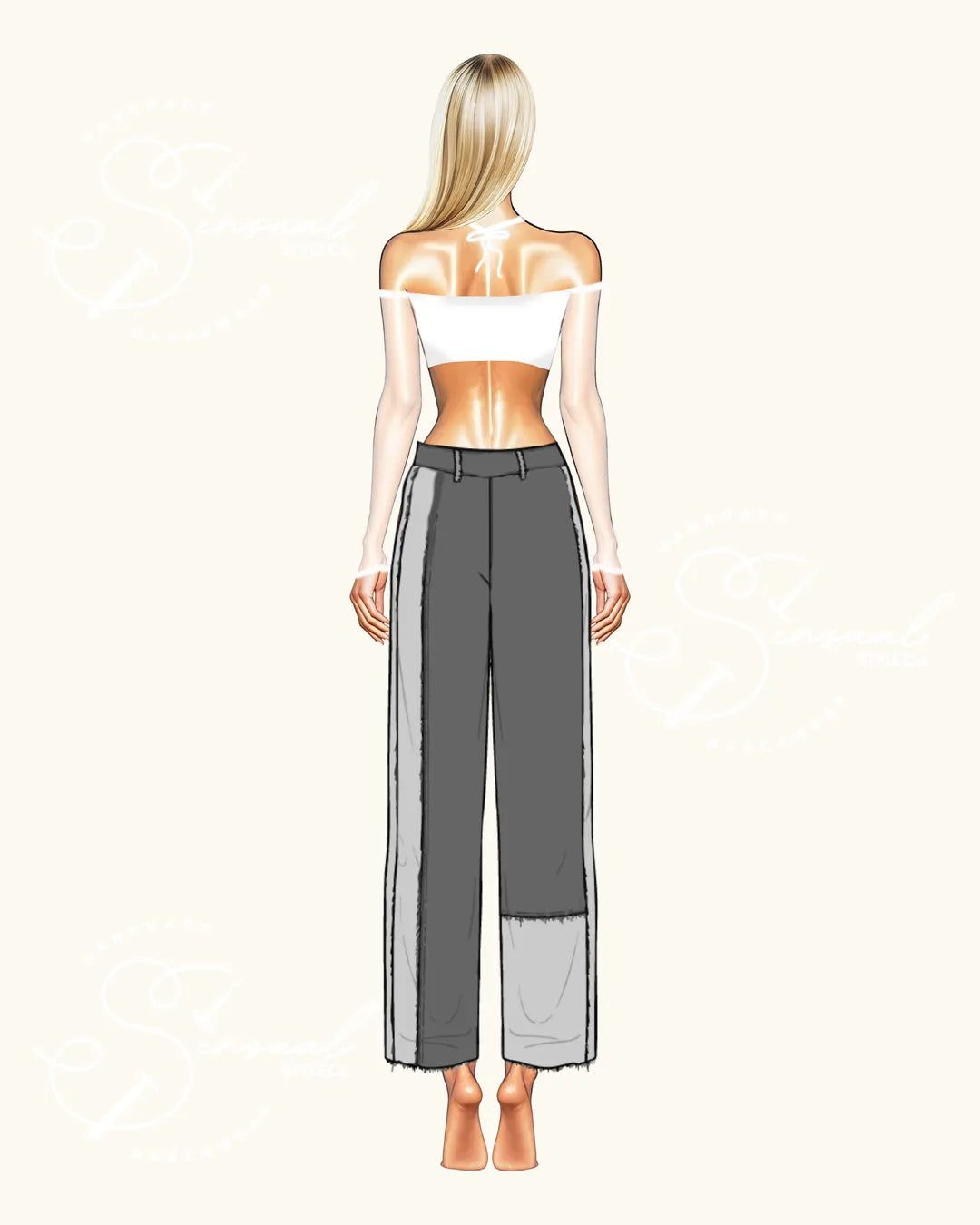 Top Destino - Long Sheer Sleeves