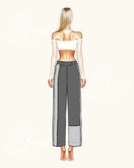 Top Destino - Long Sheer Sleeves