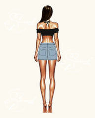 Top Destino - Puffed Short Sleeves