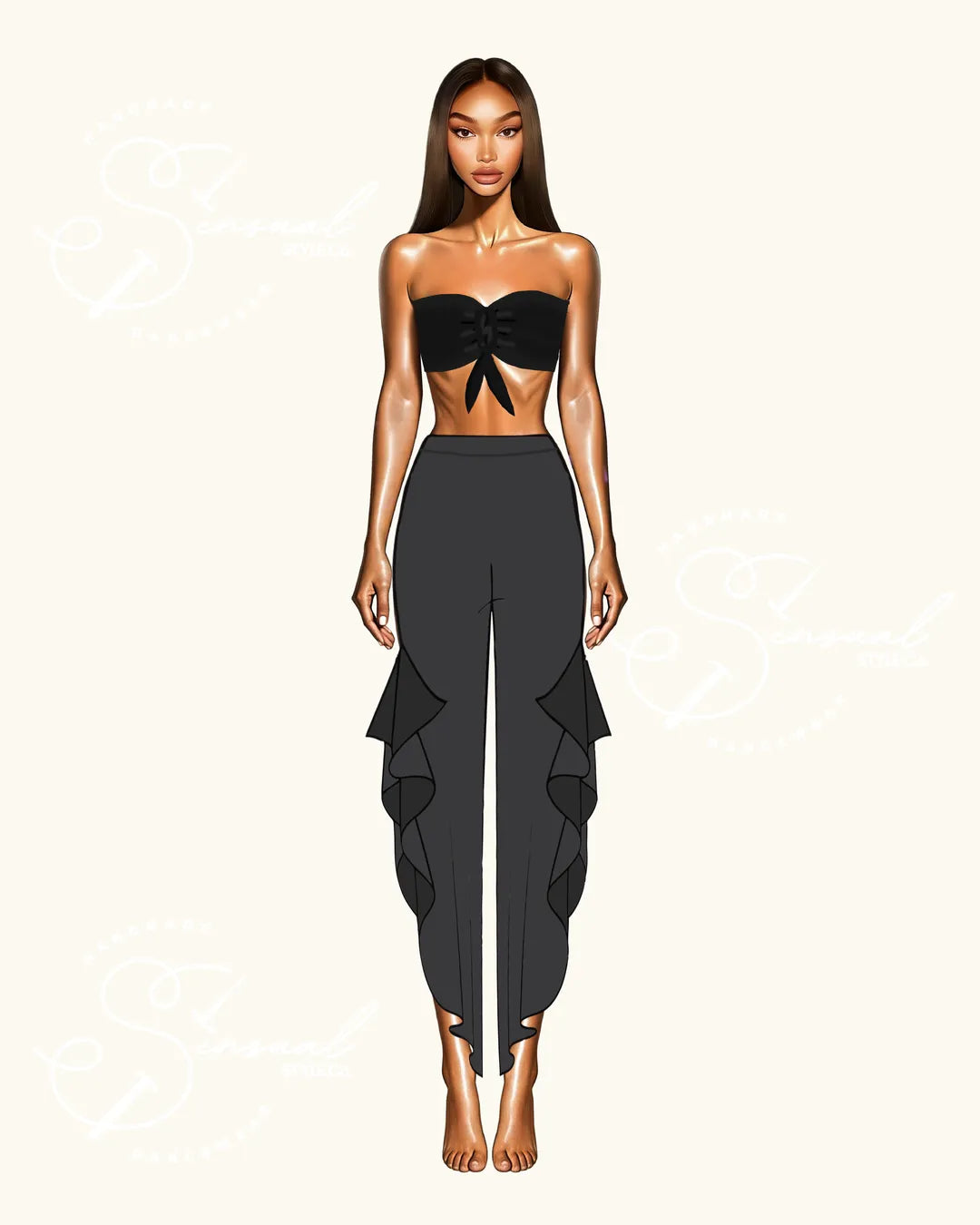 Pants Oleada - Salsa