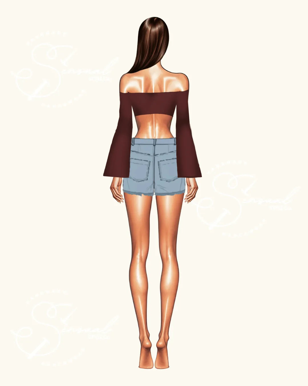 Top Sentimiento - Flared Sleeves