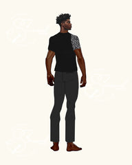 T-Shirt Acento - Black