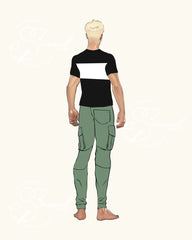 T-Shirt Lienzo - Black