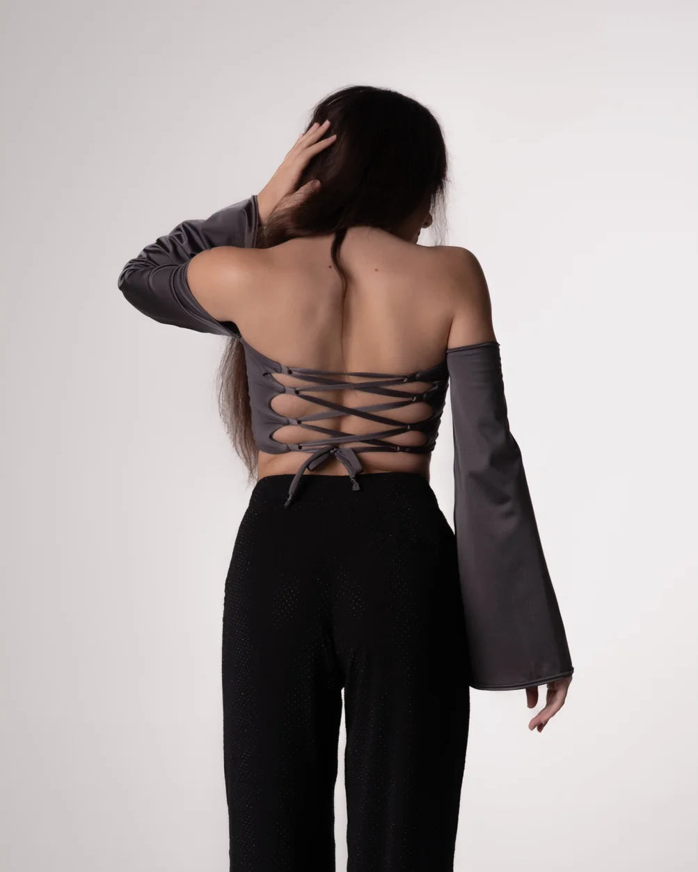 Top Enlace - Flared Sleeves