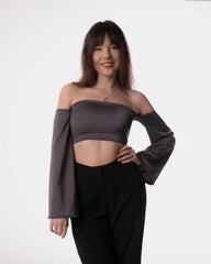 Top Enlace - Flared Sleeves