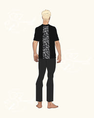T-Shirt Trazo  - Black