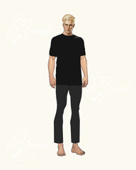 T-Shirt Trazo  - Black