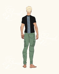 T-Shirt Trazo  - Black